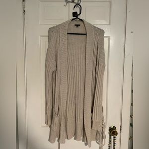 Express duster sweater